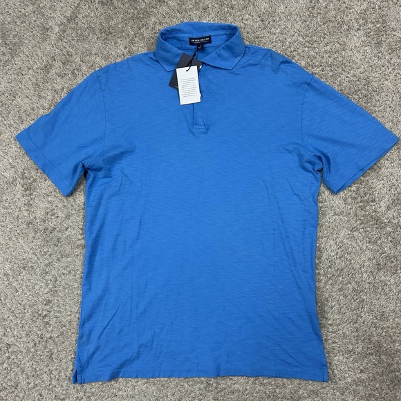 Peter Millar Polo Shirt Mens Small Crown Crafted Journeyman Golf New with Tags - Picture 2 of 10